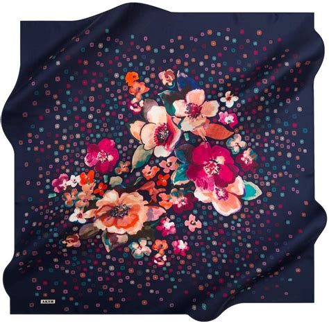 Aker Felize Women Silk Scarf No 21 Beautiful Silk Scarves Print