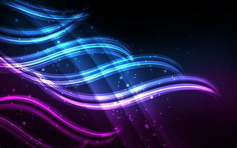 Hd Wallpaper Abstract Blue Lines Multicolor Wallpaper Flare