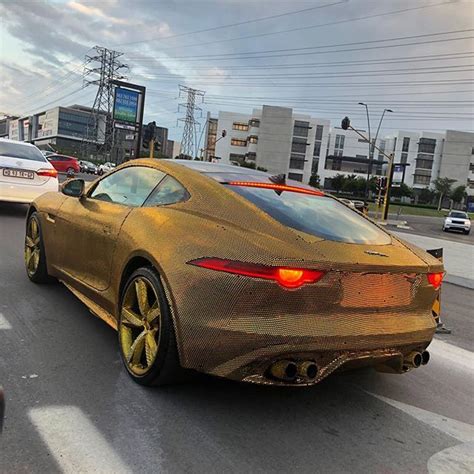 What Has Been Done To The Infamous Gold Jaguar F Type Has The Owner