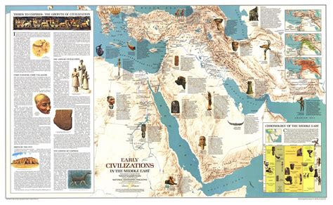 Early Civilizations In Middle East National Geographic Maps
