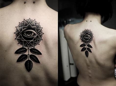 Elegant Blackwork Tattoos By Kamil Czapiga Tattoodo