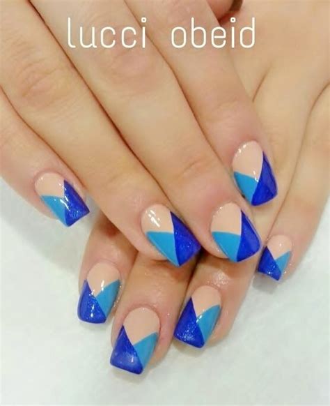 Geometric Nail Nail Designs Nails Finger Nails Ongles Nail