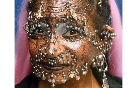 Elaine Davidson The Woman With More Than 6 000 Piercings