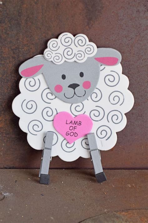 Easter Sheep Craft For Kids For Sunday School Or Childrens Church Ad