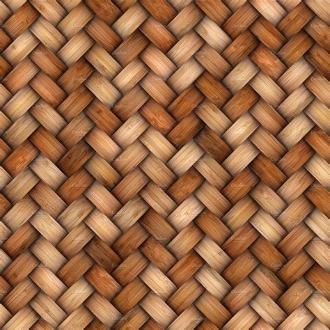Wicker Rattan Seamless Texture For Cg Featuring Background Design And