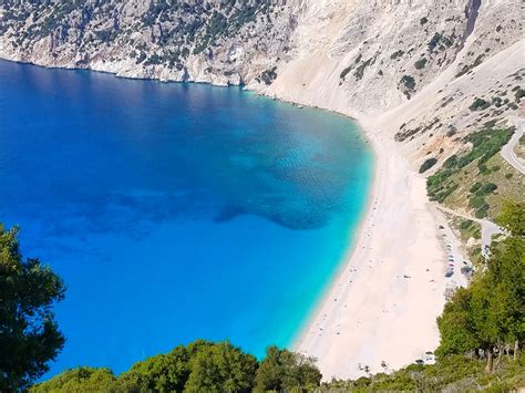 Myrtos Beach Kefalonia Greece The Most Beautiful Beaches