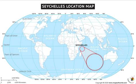 Seychelles On World Map World Map Gray