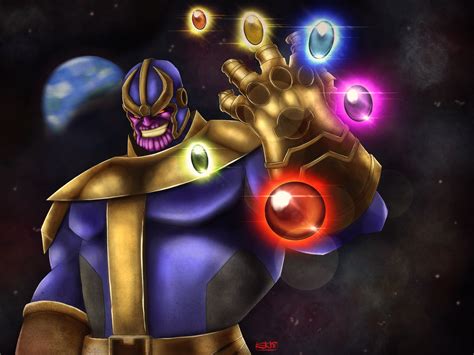 Thanos By Skillustration On Newgrounds
