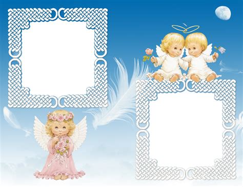 Cute Angels Transparent Photo Frame Baby Photo Frames Photo Frame