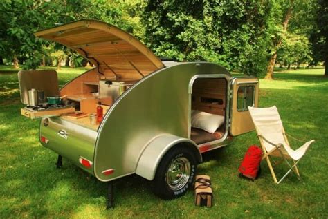 9 Stunning Small Campers You Can Tow With Any Car Teardrop Trailer