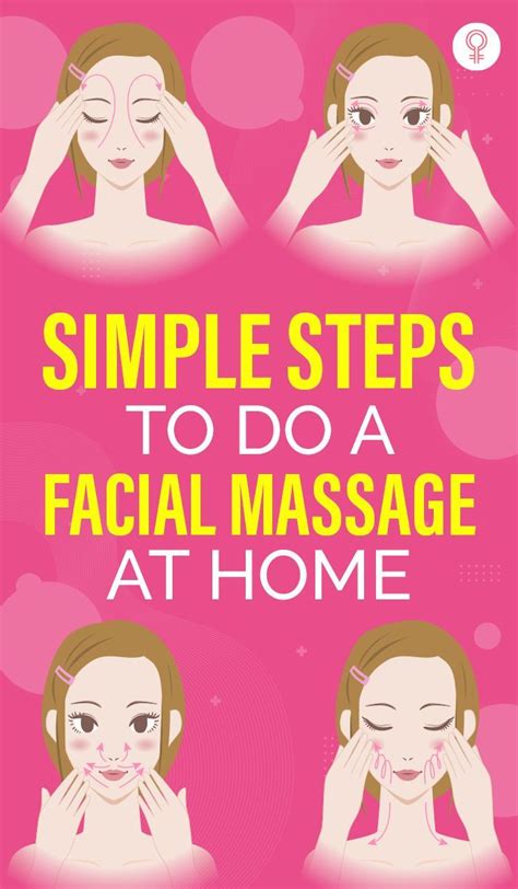 Face Massage Techniques Facial Massage Routine Creative Senior
