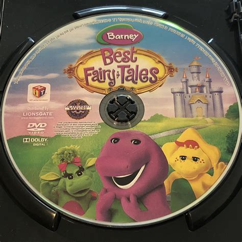 Barney Best Fairy Tales Dvd 2010 Jack And The Beanstalk Goldilocks Etc