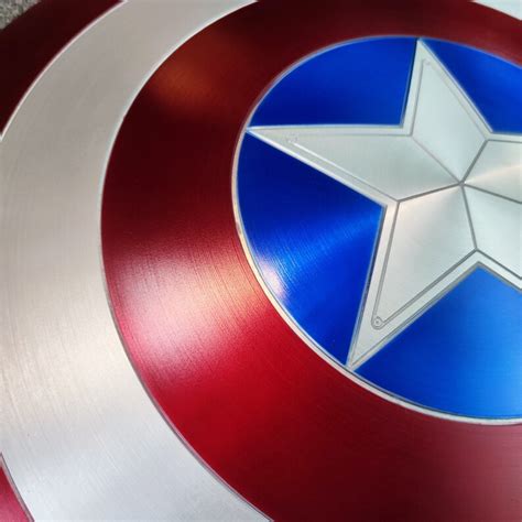 Avengers Endgame Captain America Original Shield Cosplay Prop Etsy