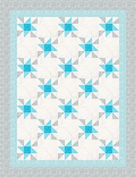 Friendship Stars Baby Quilt Pattern Quilt Pattern Handmade Quilt