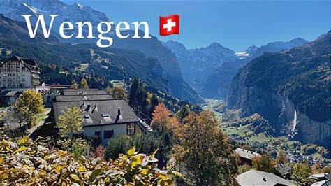 Wengen A Mountain Village In The Bernese Oberland 🇨🇭 Lauterbrunnen