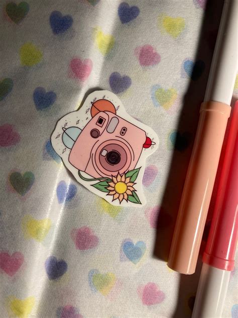 Instax Camera Cute Sticker Etsy