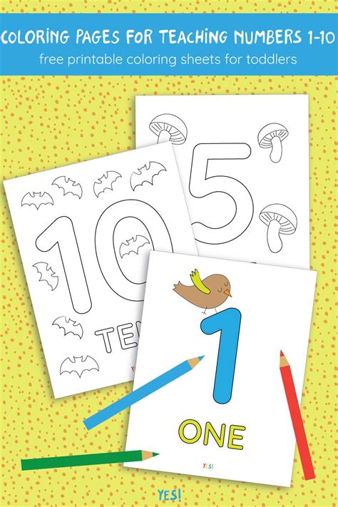 What exactly is so great about printable? 1-10 Printable Numbers Coloring Pages | Free printable coloring sheets, Coloring pages for kids ...