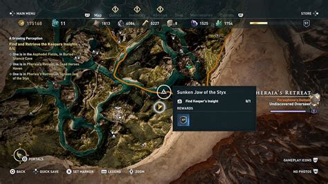 Where To Find Keepers Insights In AC Odyssey Atlantis DLC
