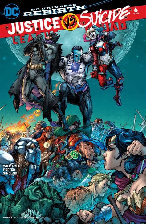 Dc Comics Rebirth Spoilers Justice League Vs Suicide Squad 5 And 6