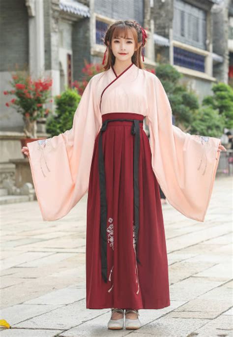 Womens Han Chinese Clothing Chinese Style Waist High Etsy