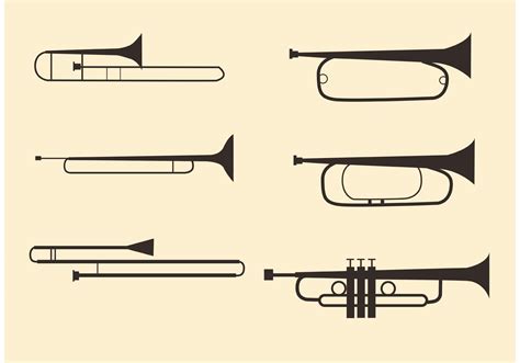 Brass Musical Instrument Vectors 84918 Vector Art At Vecteezy