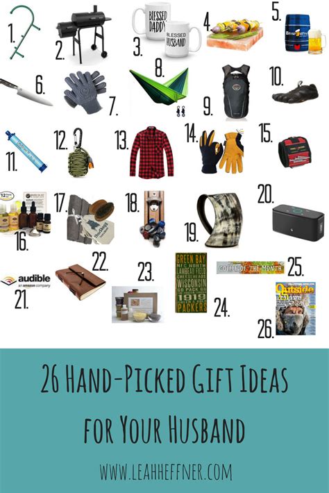 53 unique gift ideas for women who have everything. 26 Hand-Picked Gift Ideas for Your Husband - Leah Heffner