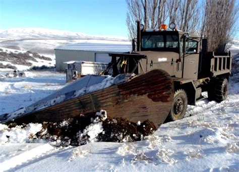 1985 Oshkosh Snow Plow 4x4 Dump Truck Classic Truck