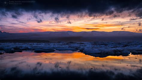 Jokulsarlon Sunset In Iceland 13 Dystalgia Aurel Manea Photography