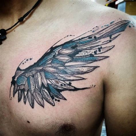 Más De 65 Diseños Y Significados De Tatuajes Con Alas De ángel Ideas