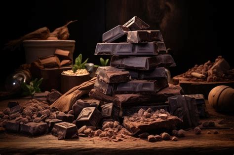Premium Photo The Health Benefits Of Chocolate