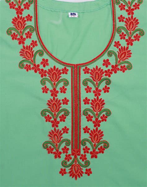 It178 K19p Embroidery Neck Designs Embroidery Motifs Embroidery