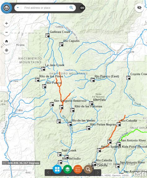 Water Access And Maps New Mexico Department Of Game And Fish