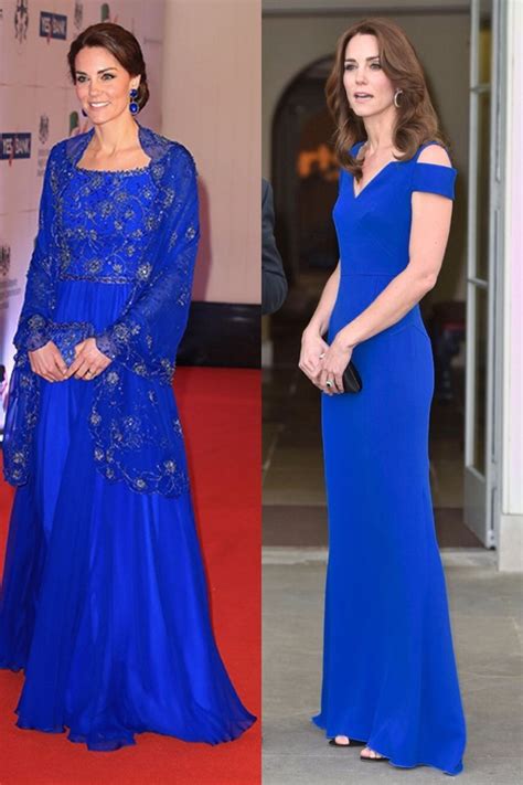 Kate Middleton Hits A Home Run In A Royal Blue Gown At Sportsaid Gala