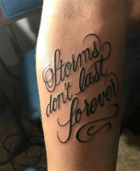 Flowers don't last forever quotes. Storms don't last forever | Tattoo designs, Cloud tattoo ...