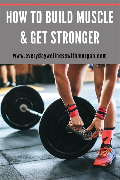How To Build Muscle And Get Stronger In The Gym Everyday Wellness