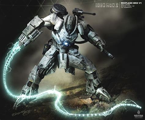 Design secrets of iron man 2: Image - Whiplash Armor Mark II Concept Art 2.jpg | Marvel ...