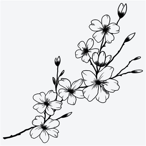 Blossom Gazing Semi Permanent Tattoo Lasts 1 2 Weeks Painless And