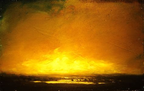 David Bierk Kawartha Golden Sky Canadian Art Online
