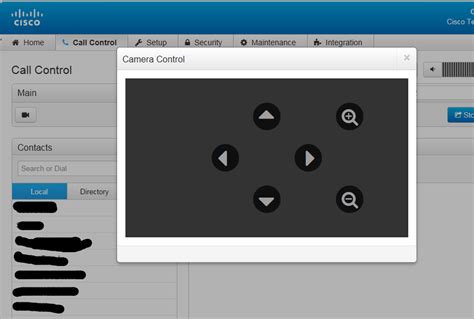 Solved Sx20 Call Control Cannot See Video Preview When Moving Camera