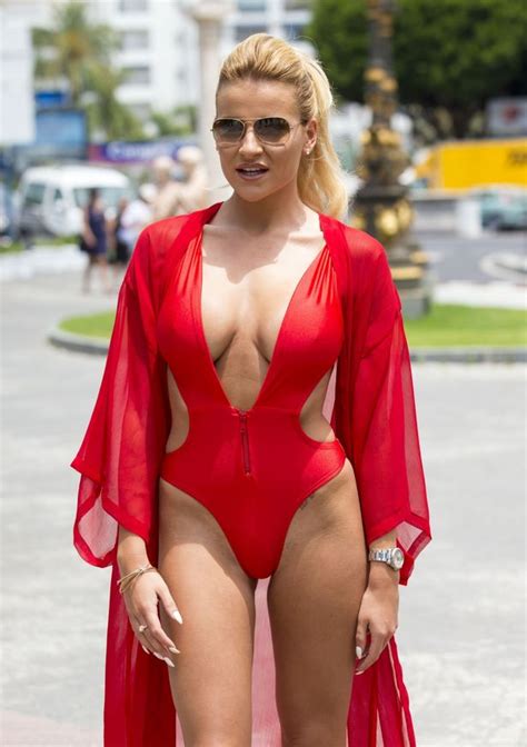 Lydia Bright And Georgia Kousoulou Are Baywatch Babes In Plunging Cut