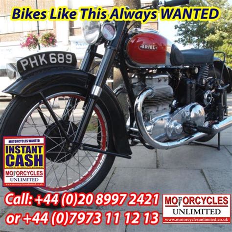 Classic British Motorcycles Wanted | Motorcycles Unlimited