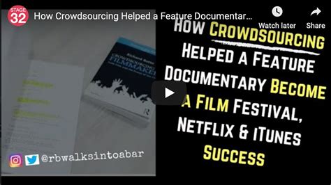 How Crowdsourcing Helped A Feature Documentary Stage 32
