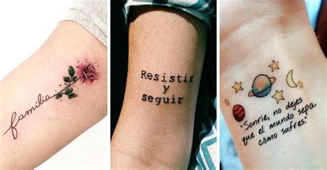 Los Tatuajes De Frases Son Una De Las Opciones Más Populares ¡pero