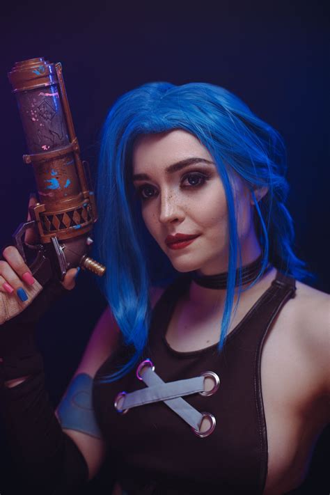 my jinx from arcane cosplay goodbye music video r leagueoflegends