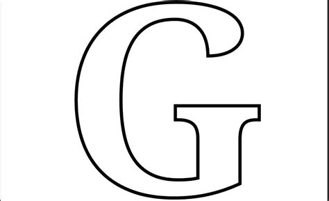 Letter G Coloring Pages Learny Kids