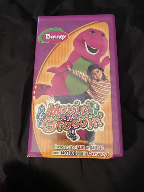 Barney Movin And Groovin Vhs With Insert 45986020918 Ebay