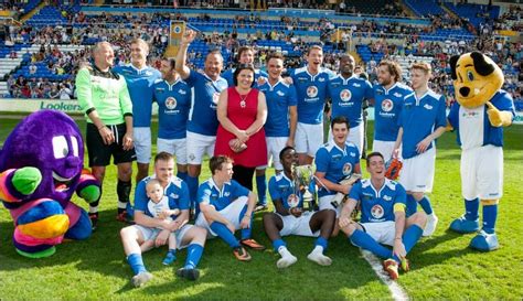 Gareth at Birmingham City Football Club  Facebook Page  May 2014