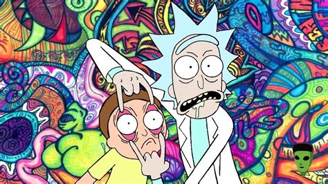 Psychedelic Rick And Morty Wallpaper 1920x1080