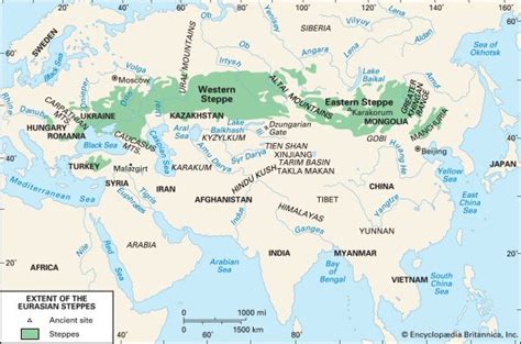 The Steppe Geographical Area Eurasia