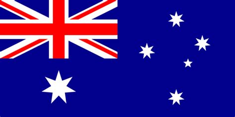 buy australian national flag woven 2740 x 1370mm mapworld